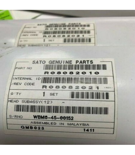 SATO R08082010 Thermal Printhead SATO S8412 Printhead 305 dpi