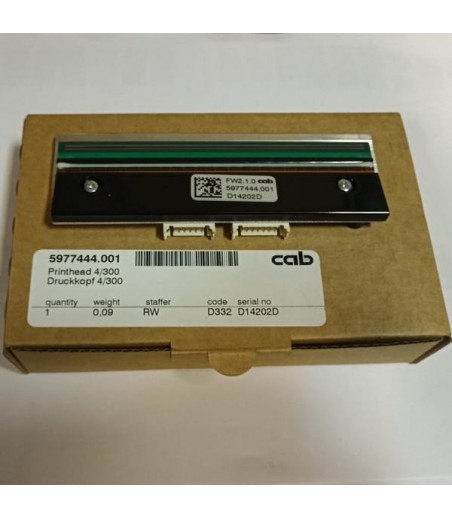 CAB 5977444.001 OEM CAB SQUIX 4/300 Thermal Printhead 300 dpi