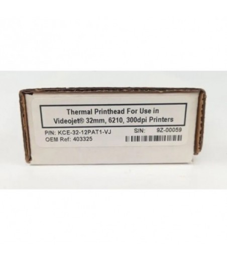 KCE-32-12PAT1-VJ Videojet Printhead Videojet 6210 (32mm) Thermal 300 Dpi