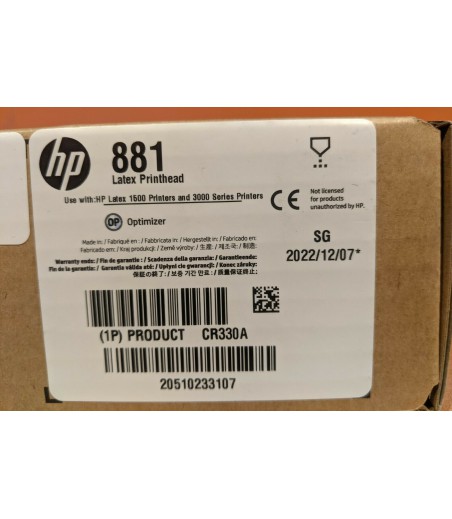 HP Latex Printer 881 Optimizer Printhead CR330A