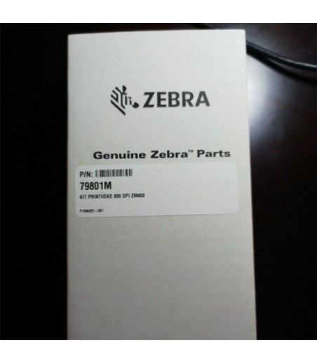 Original Zebra 79801M (300dpi) Thermal Printhead ZM400 Zebra