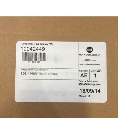 MARKEM IMAJE 10042449 SMARTDATE X40 300DPI PRINTHEAD